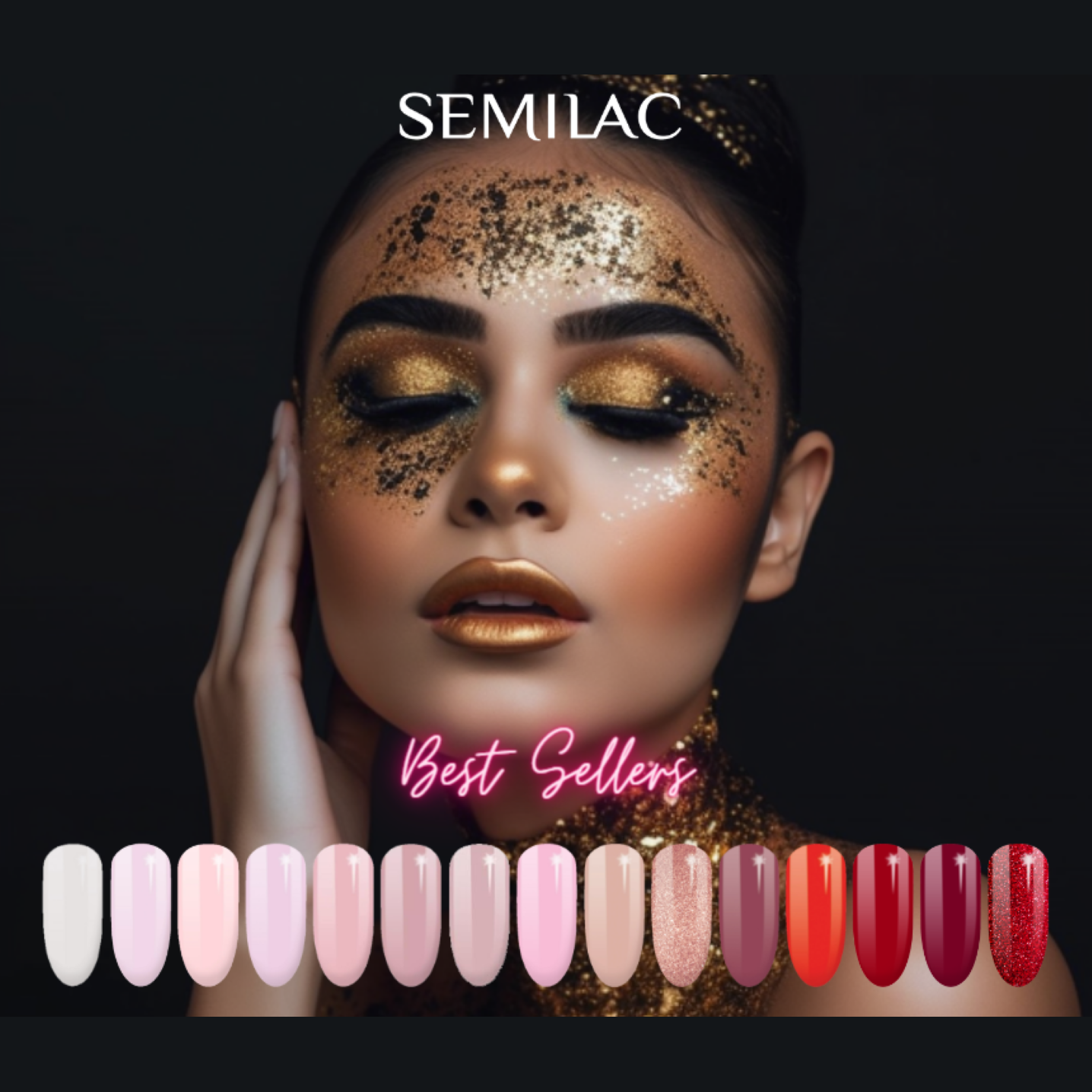 Semilac Starter Set Colours of Best Sellers - Semilac UK
