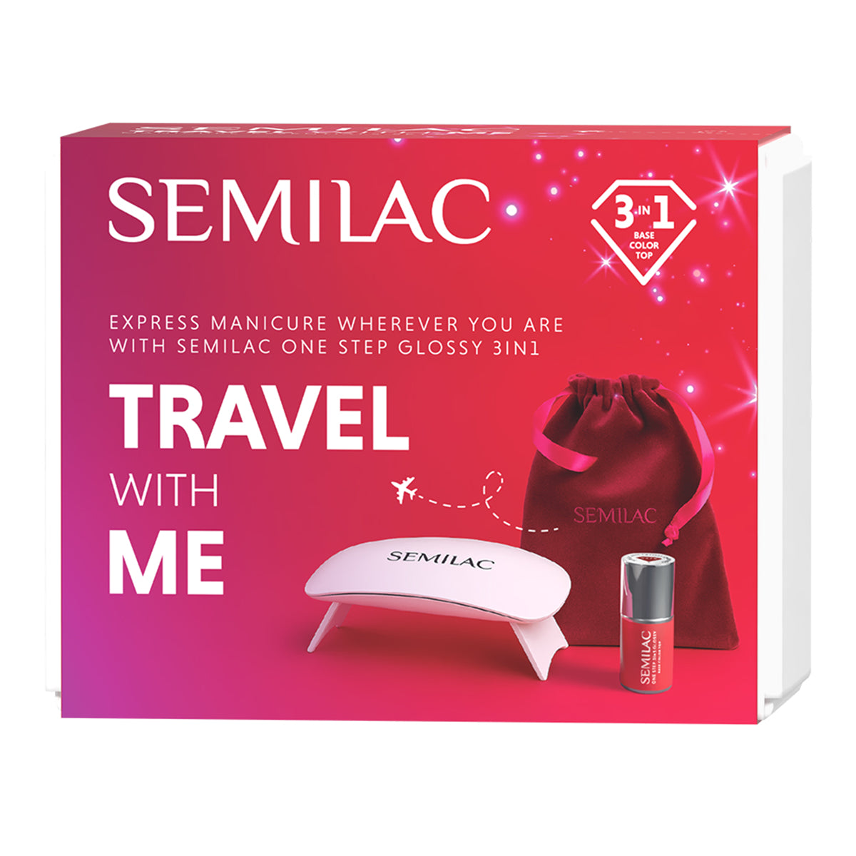 Semilac Travel with Me Set
