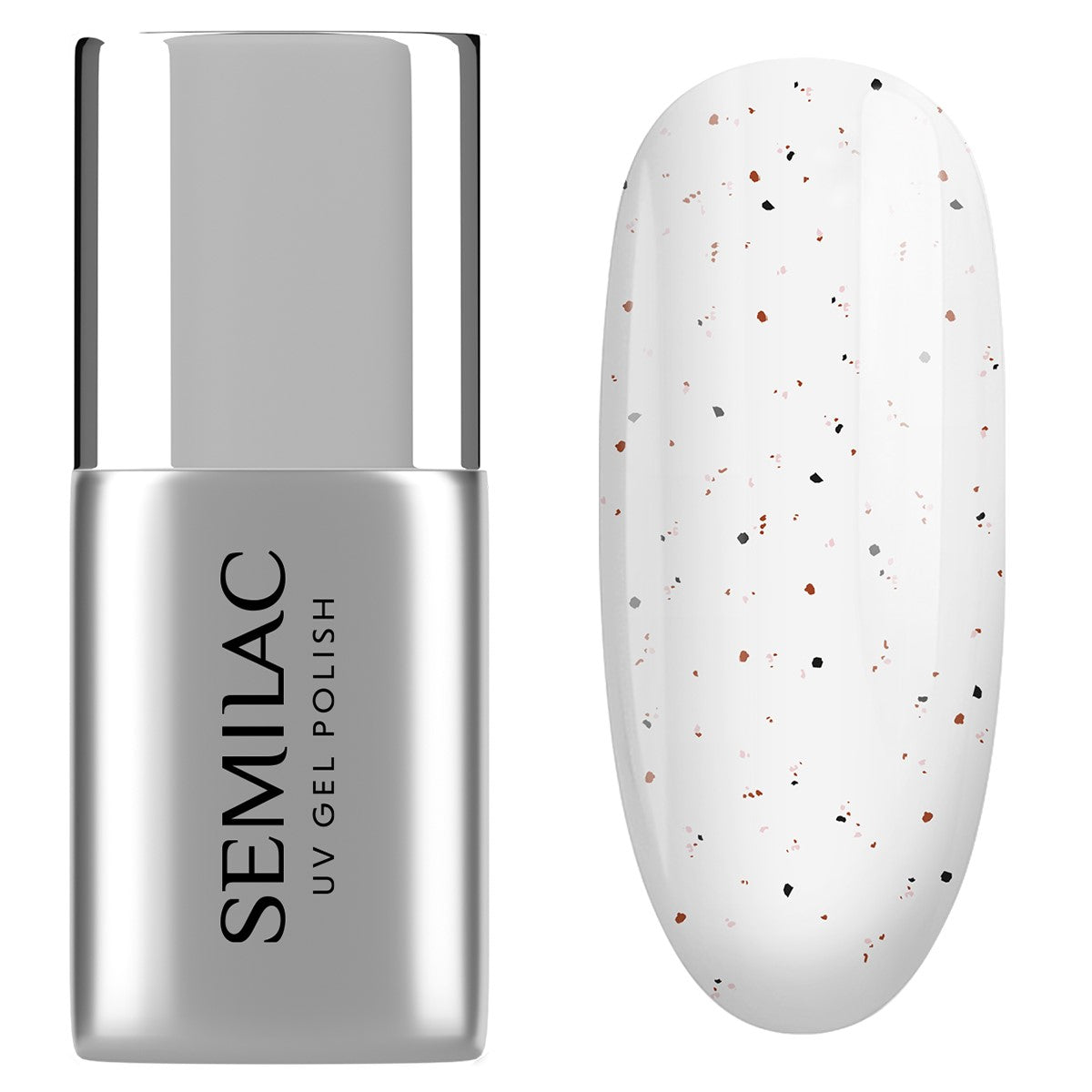 Semilac Top Coat Terazzo T24 UV Gel Polish