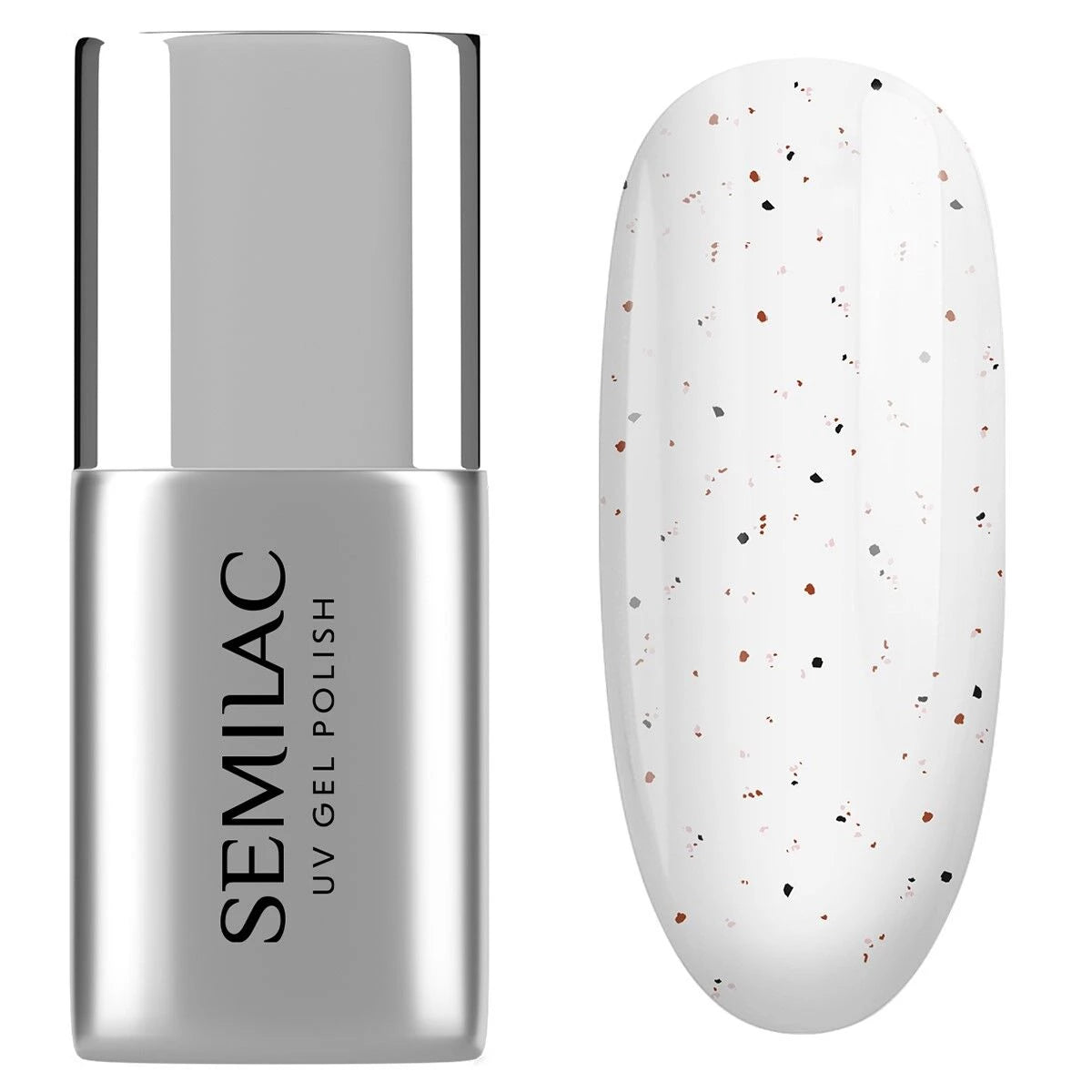 Semilac Top Coat Terazzo T24 UV Gel Polish