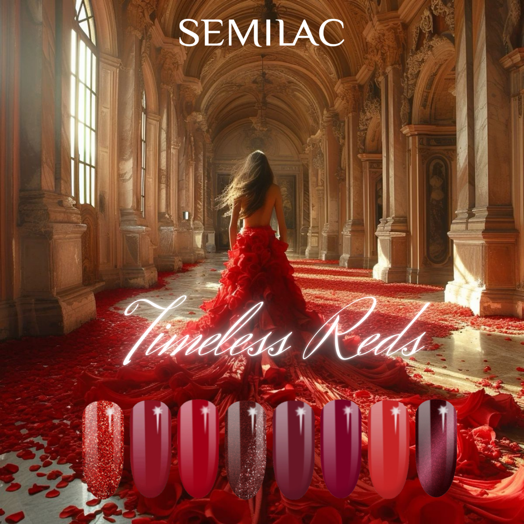 Semilac Timeless Reds Bundle