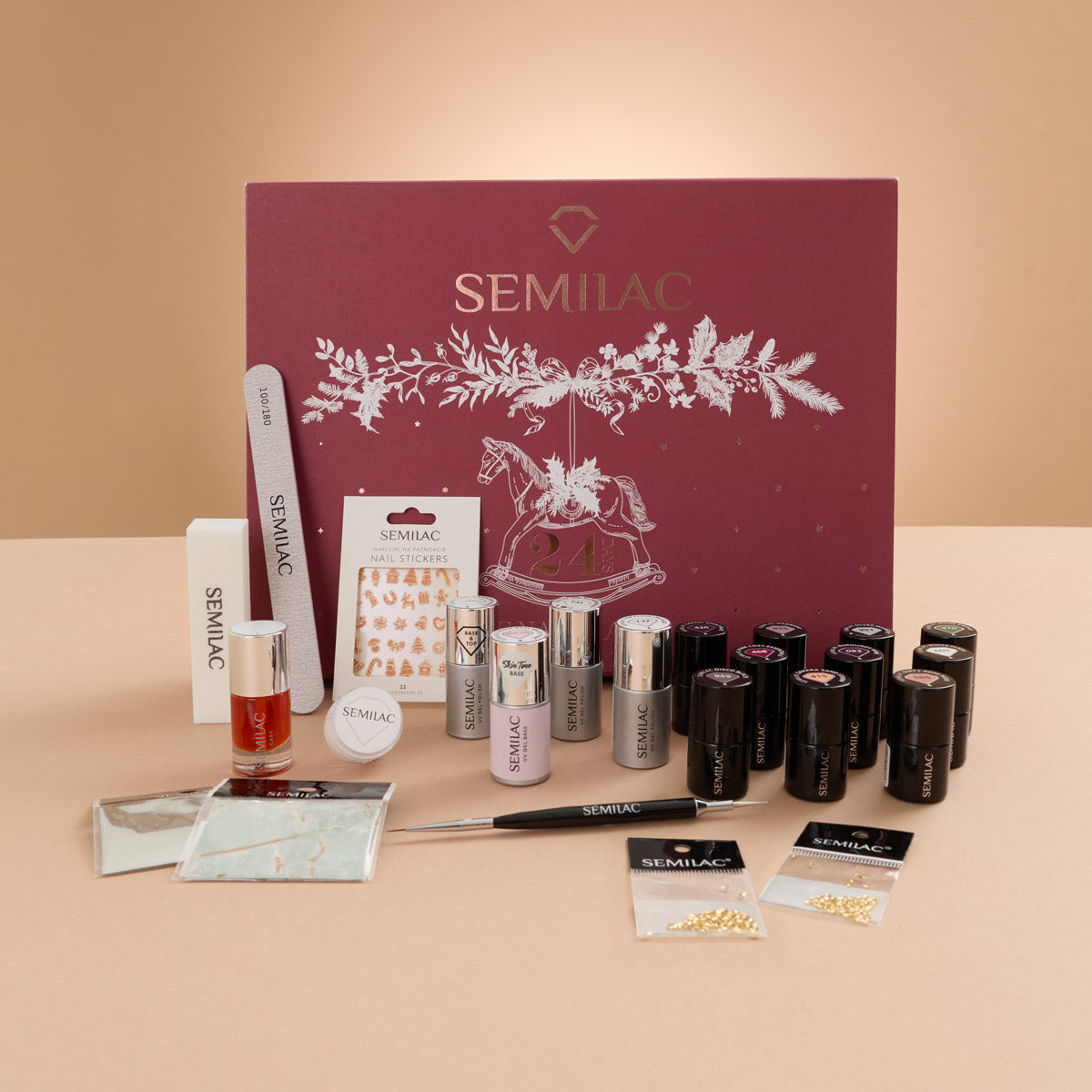 Semilac Advent Calendar 2026: 24 Days of Nail Magic (Gel Polish Edition) - Semilac UK