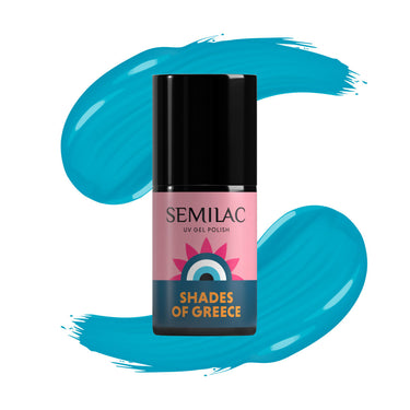 Semilac A706 Aegean Blue UV Gel Polish