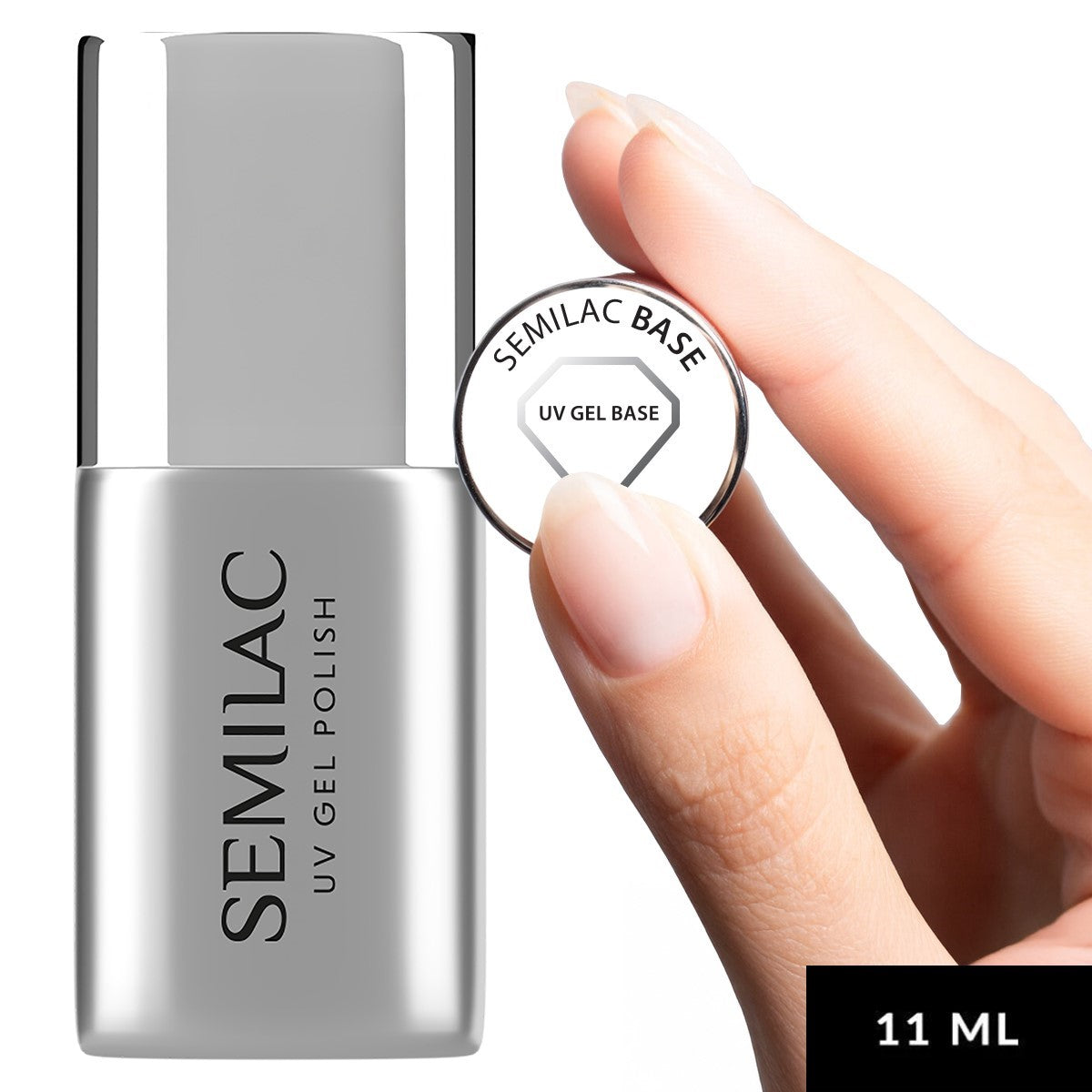 Semilac Base Coat UV Gel Polish 11 ml - Semilac UK