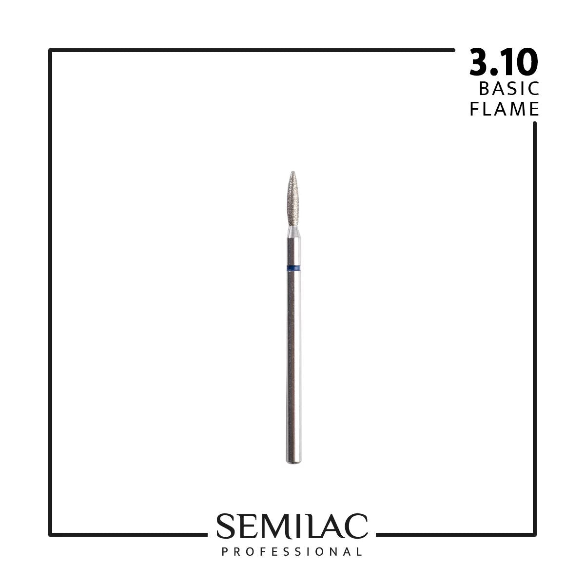 Semilac Professional Drill Bit 3.10 Basic Flame