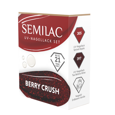 Semilac Berry Crush Colour Set