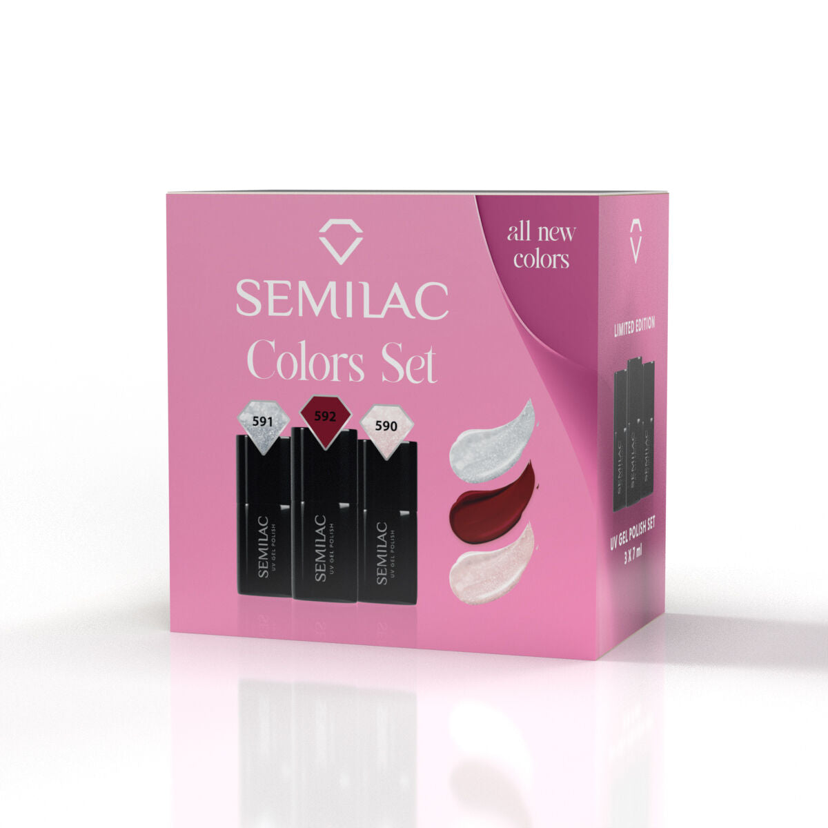 Semilac UV Gel Polish Colour Set