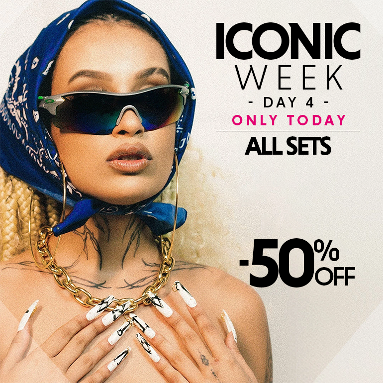 ICONIC WEEK DAY 4 - ALL SETS -50% OFF