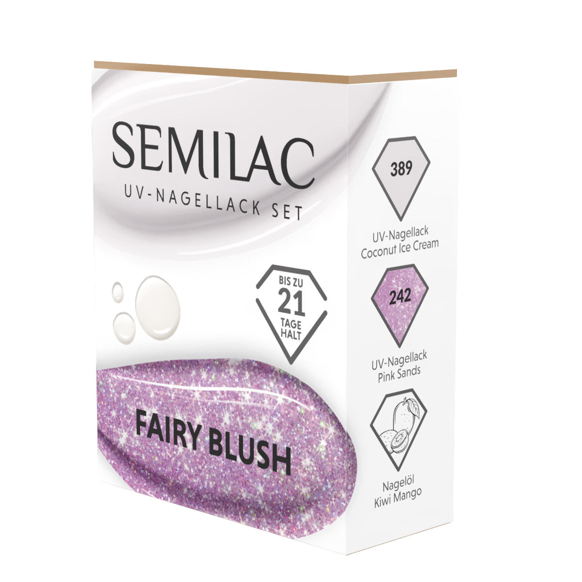 Semilac Fairy Blush Colour Set