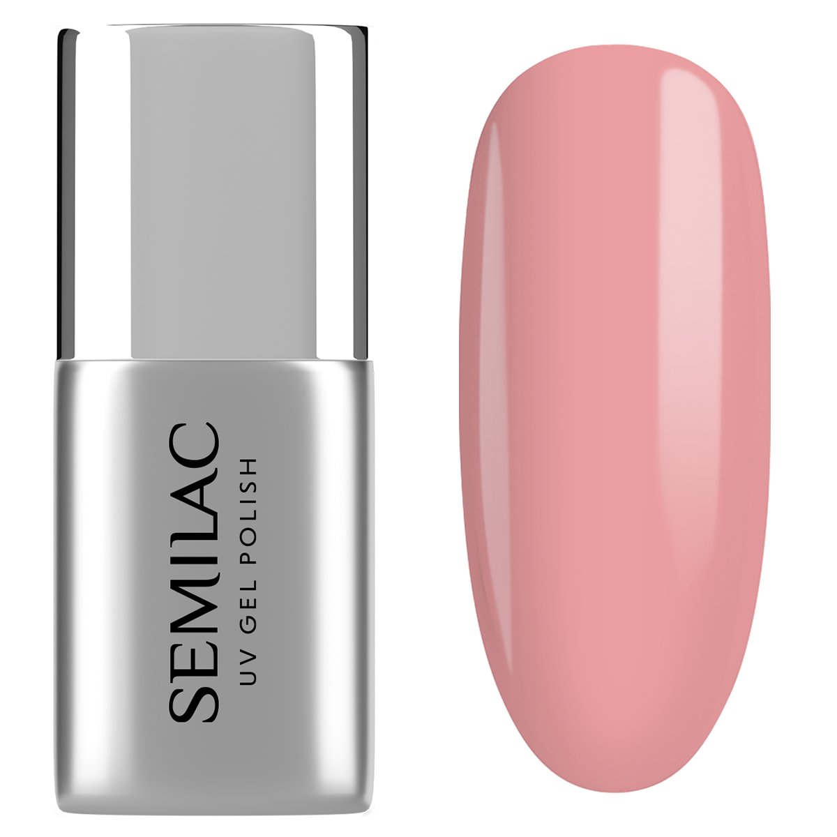 Semilac Fiber Base Pink Beige UV Gel Polish