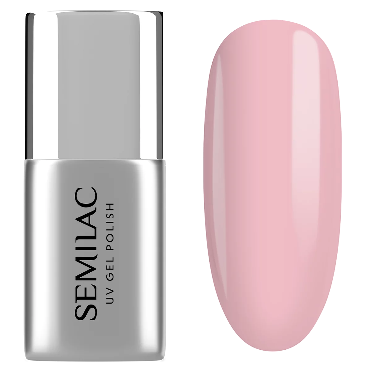 Semilac Fiber Base Pink Milk UV Gel Polish