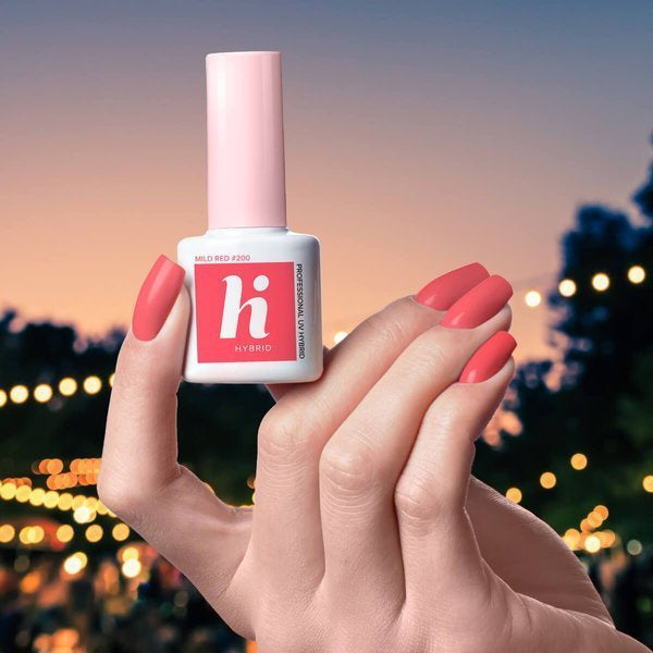 Hi Hybrid 200 Mild Red UV Gel Polish 5ml