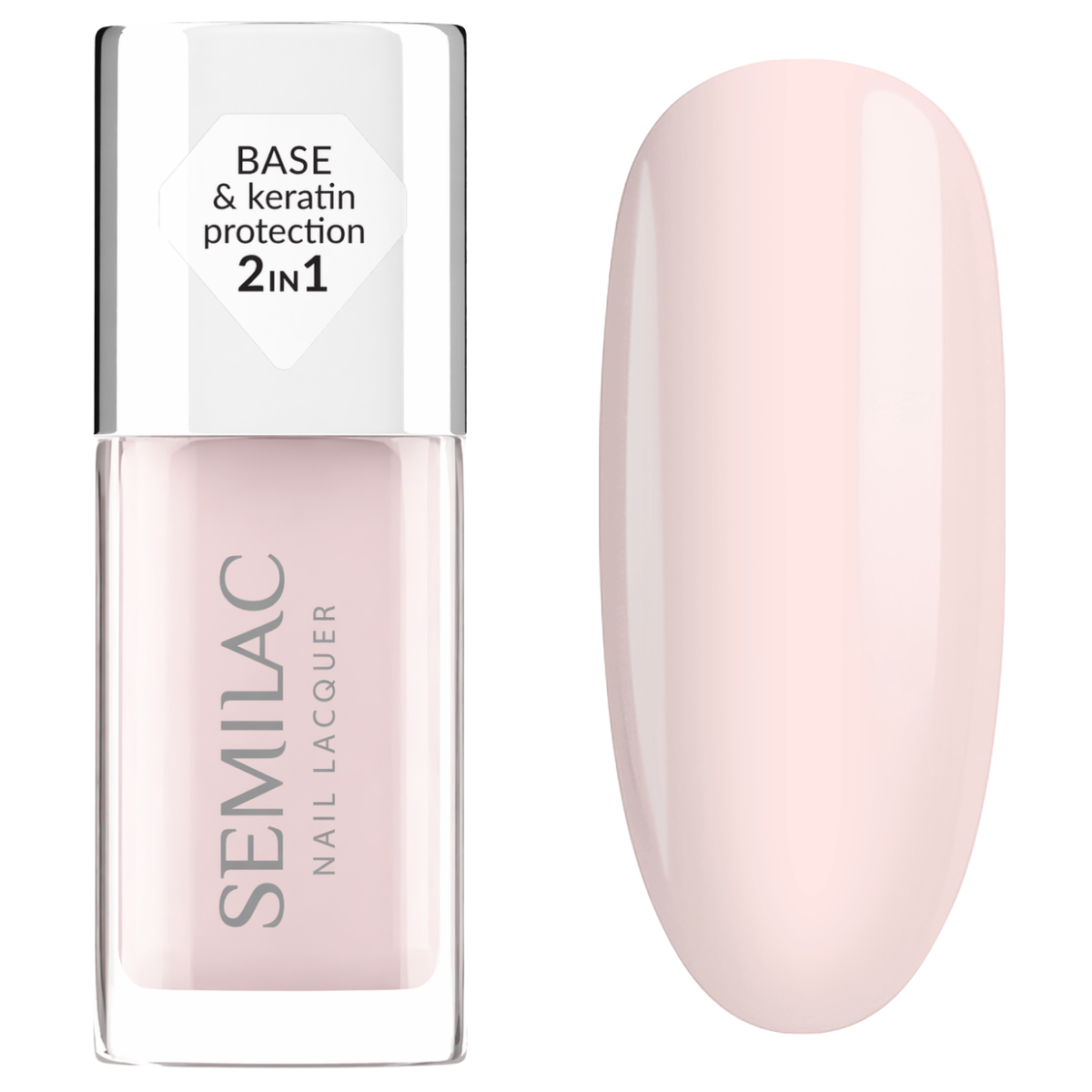 Semilac Blur Base Classic Nail Polish 9ml - Semilac UK