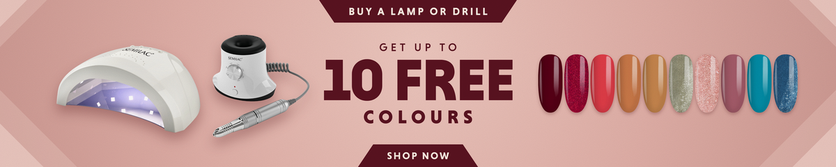 Buy a lamp or drill, get up to 10 free colours.