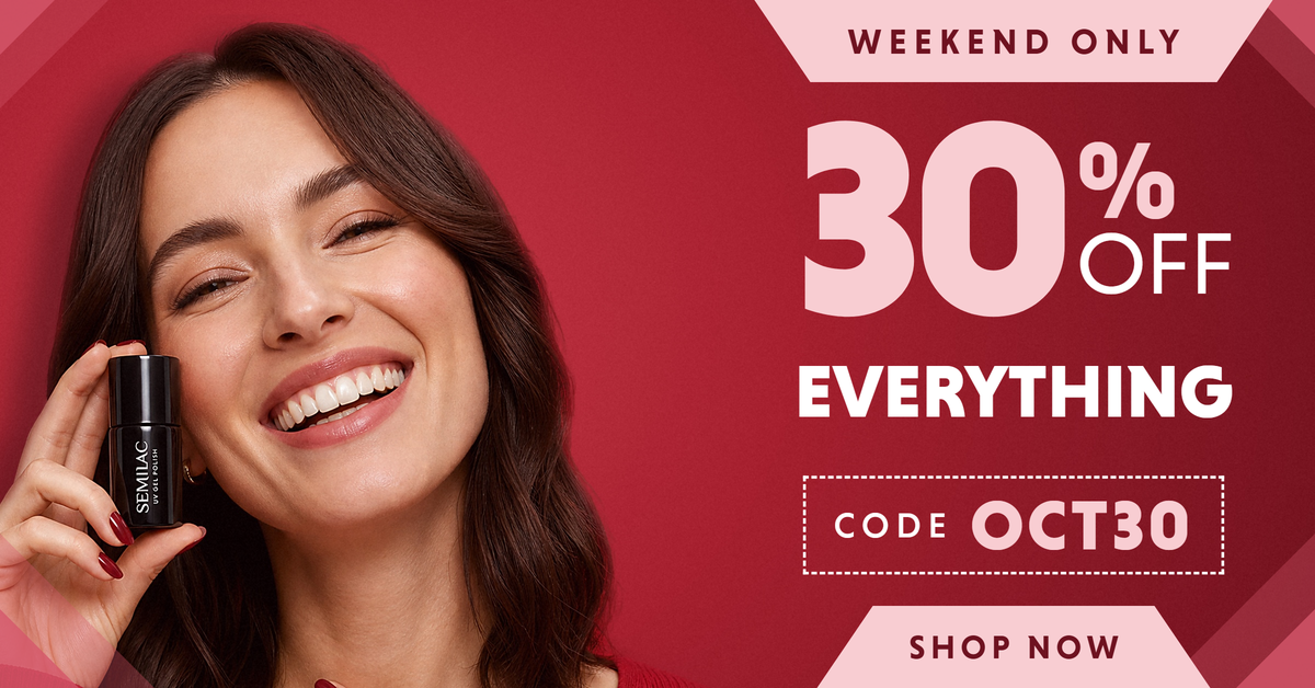 Weekend only. 30% off everything with code OCT30.