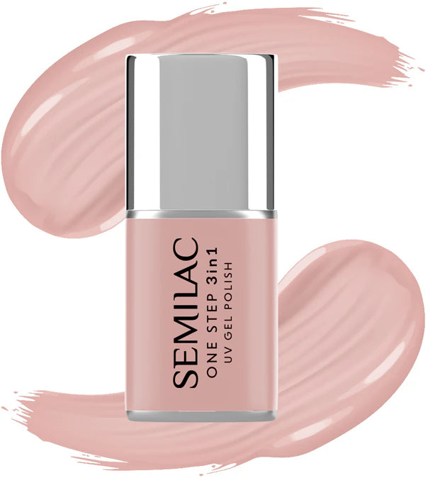 Semilac One Step 3in1 UV Gel Polish S256 Pale Beige 7ml