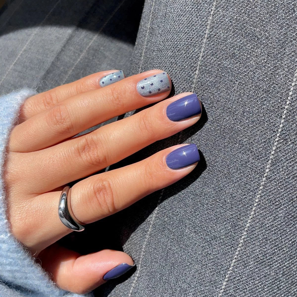 Semilac 741 Navy Eclipse UV Gel Polish