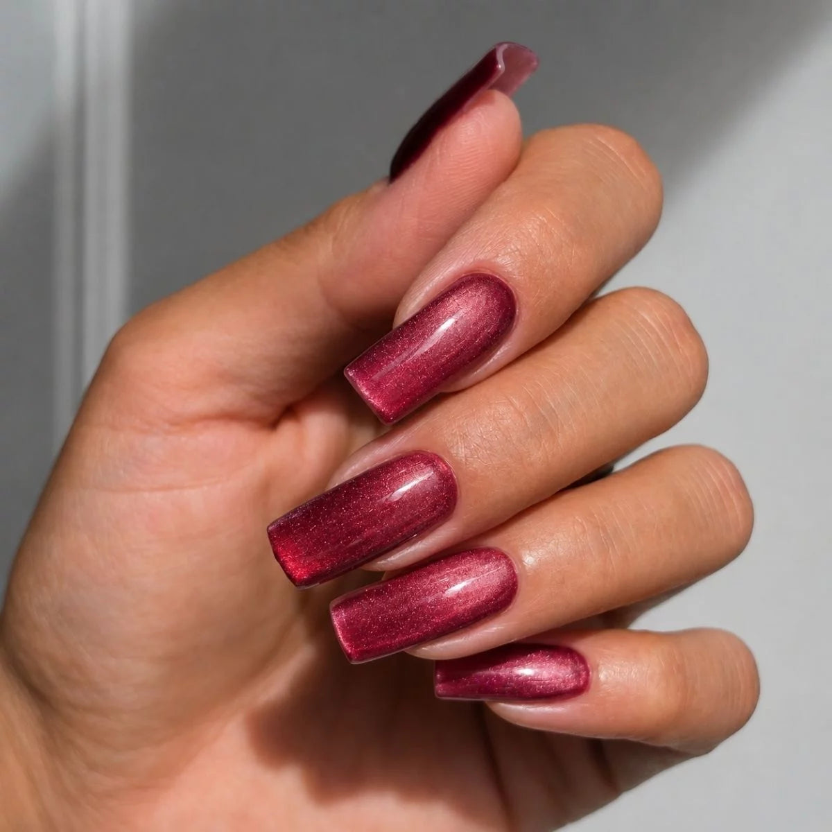 Semilac 738 Cherry Choco Jelly Gloss UV Gel Polish