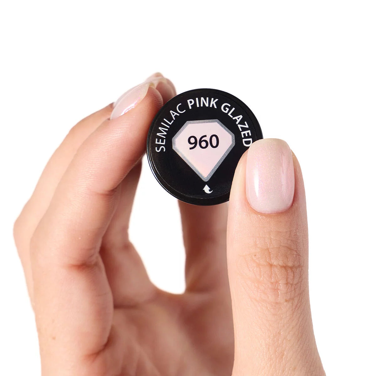 Semilac 960 Pink Glazed UV Gel Polish