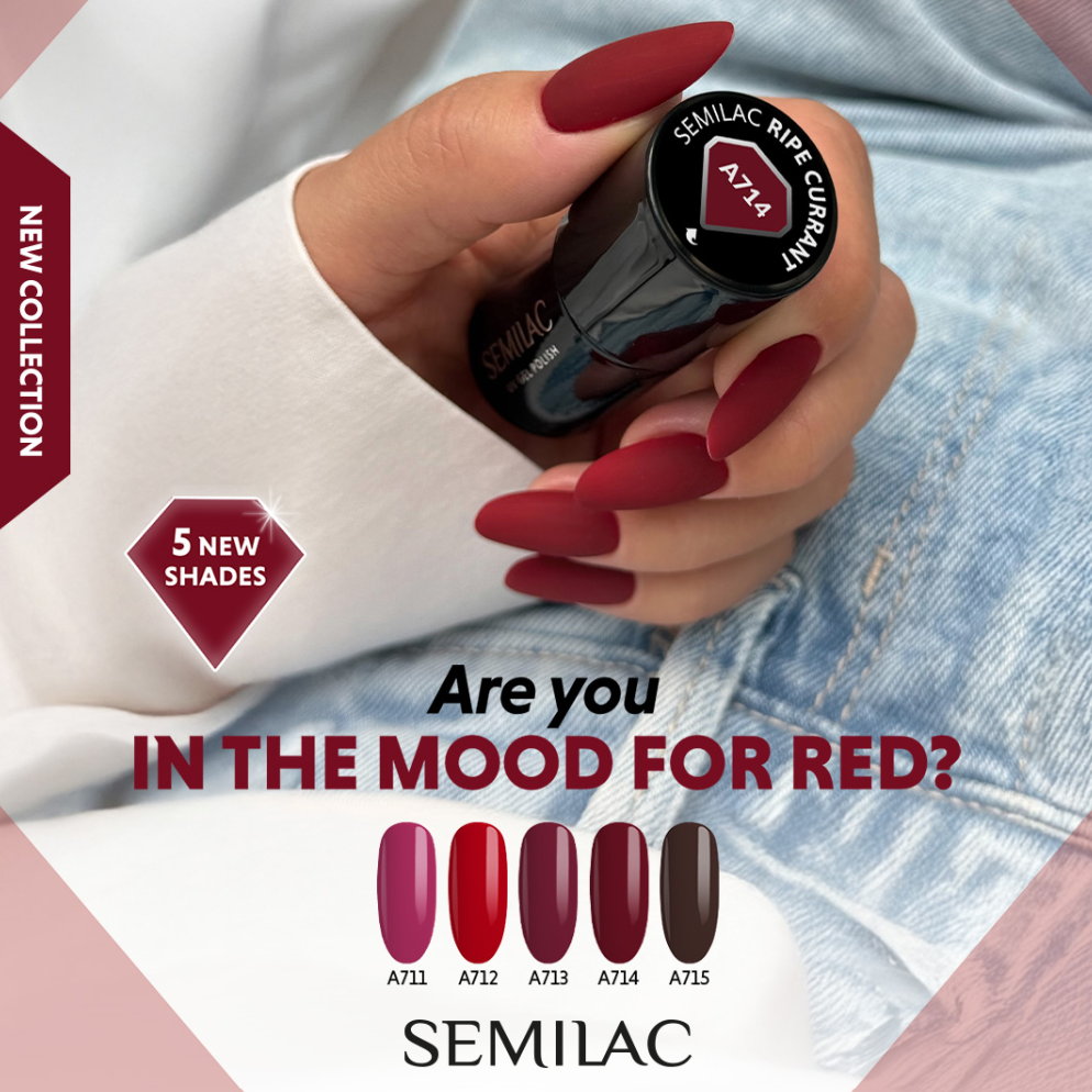Semilac In The Mood For Red Collection