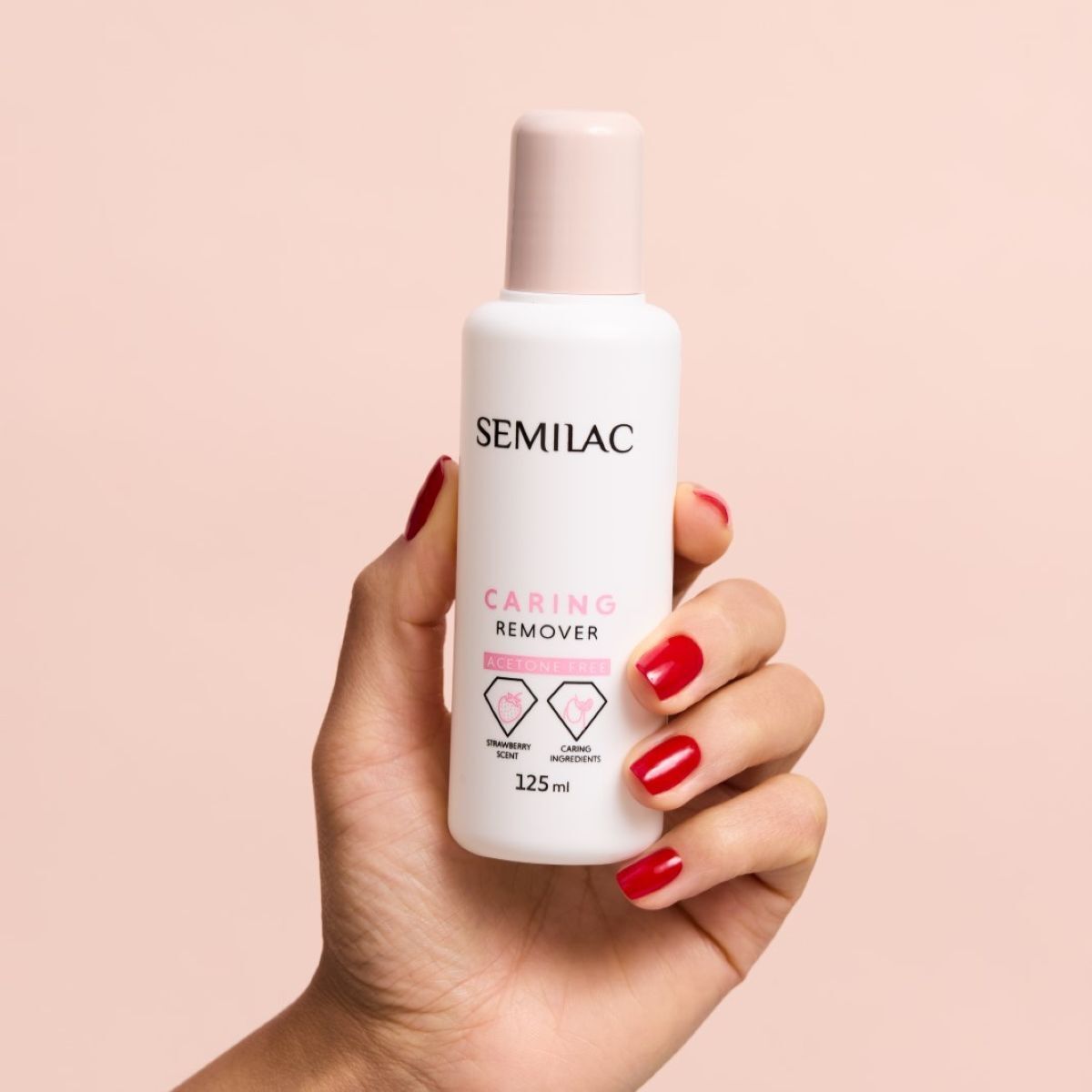 Semilac Nourishing Acetone-Free Remover 125ml EASY OFF