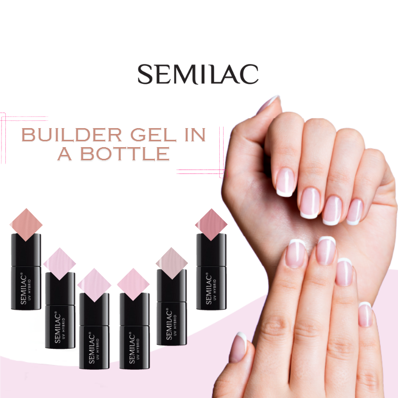 Semilac Builder Gel In A Bottle Starter Set - Semilac UK