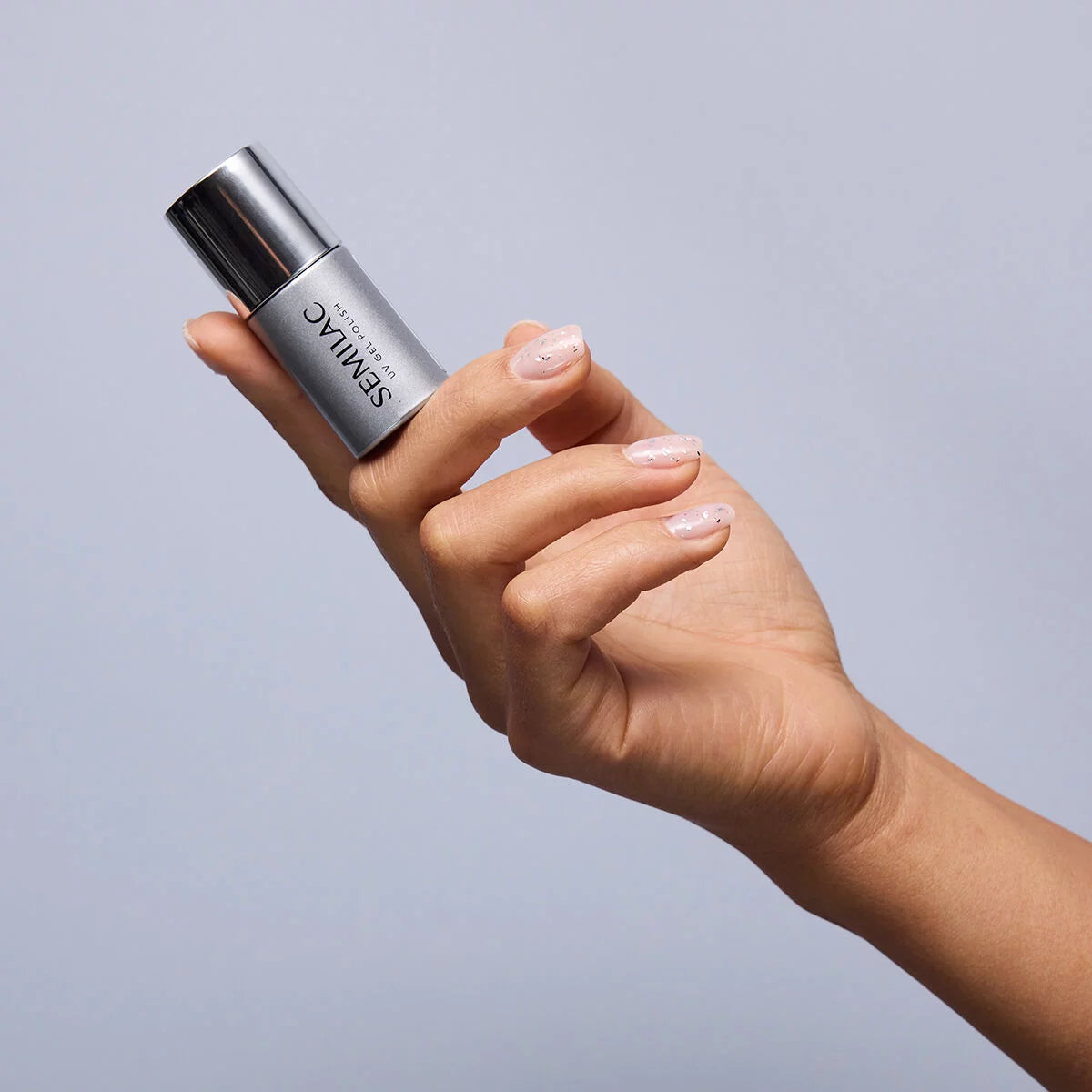 Semilac Top Coat No Wipe Frozen T34 UV Gel Polish