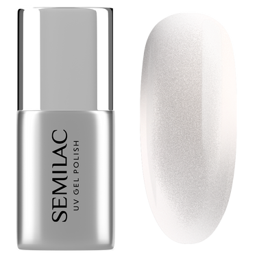Semilac Top Coat No Wipe Silver Gloss T35 UV Gel Polish