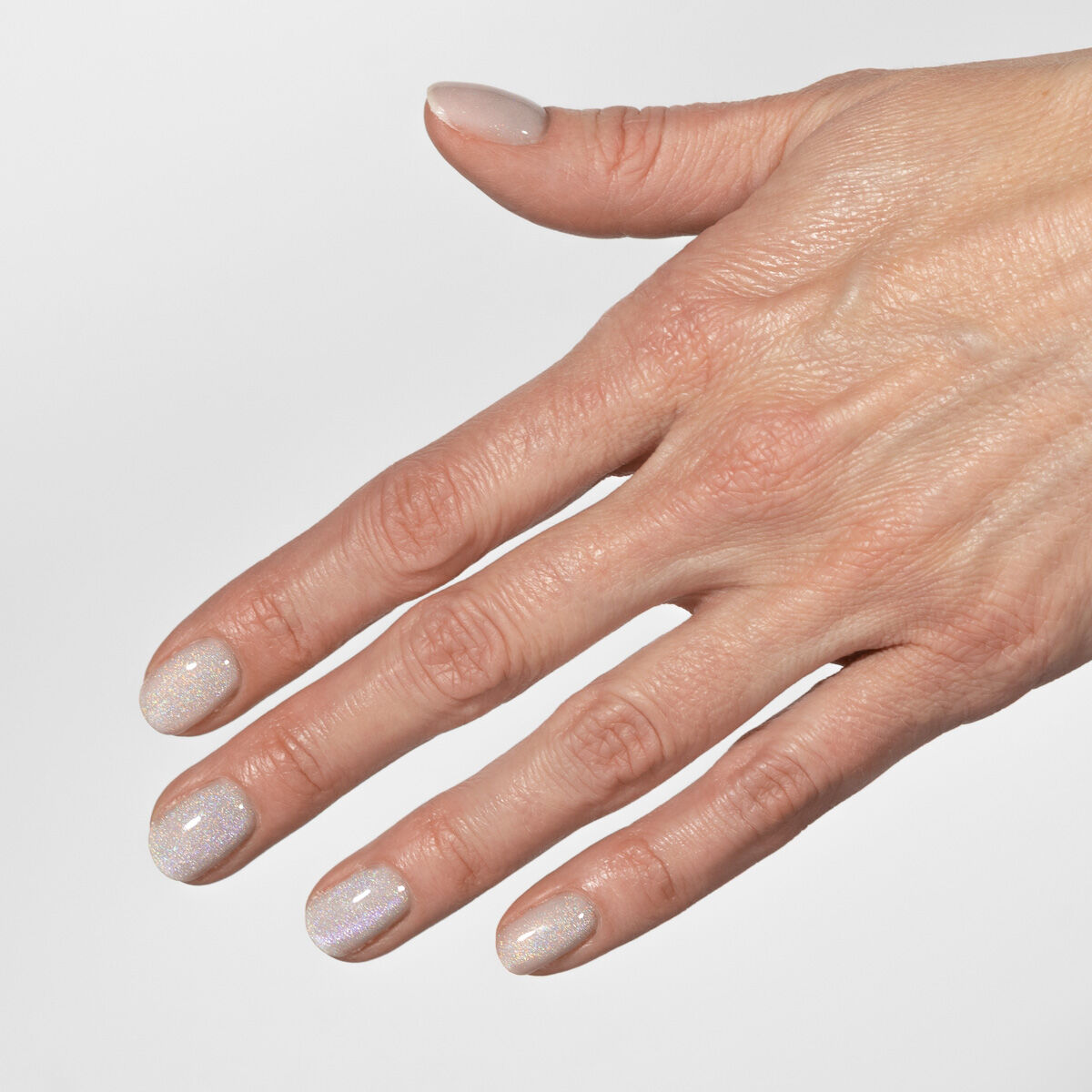 Semilac Top Coat No Wipe Cat Eye Holo T36 UV Gel Polish