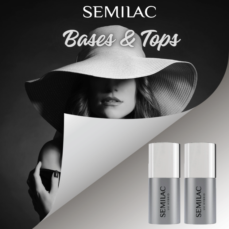 Top & Base Top Up Set For Salons And Nail Techs - Semilac UK