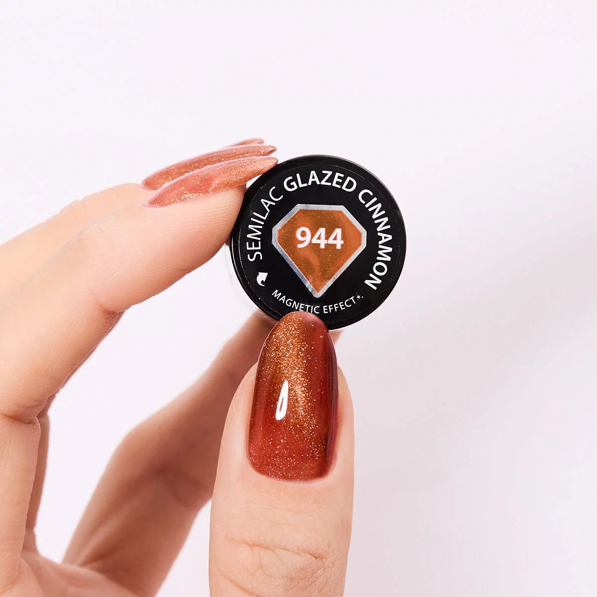 Semilac 944 Glazed Cinnamon UV Gel Polish