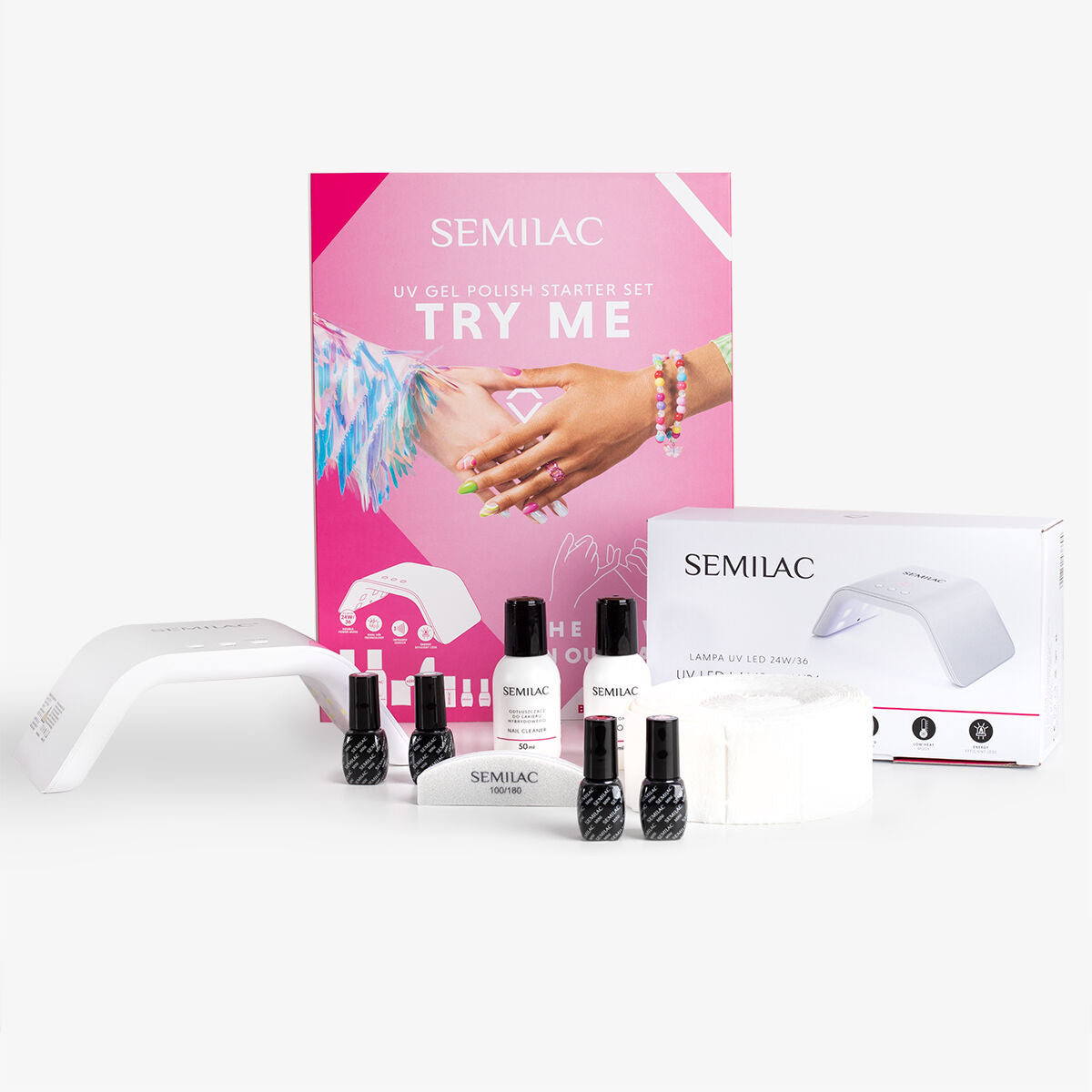 Semilac UV Gel Polish Starter Set TRY ME - Semilac UK