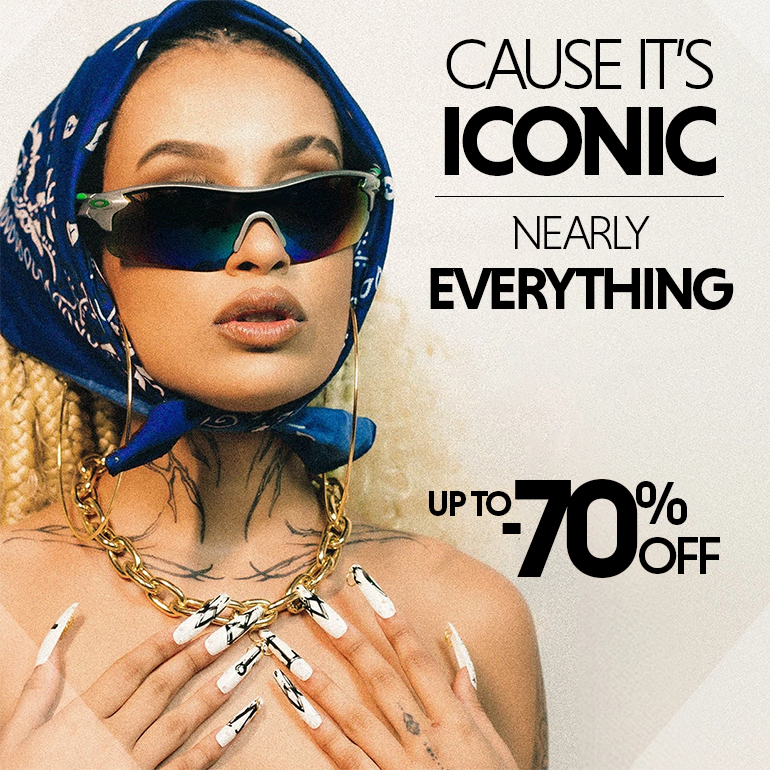 CAUSE IT'S ICONIC - NEARLY EVERYTHING UP TO -70% OFF