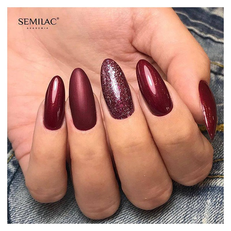 Semilac 098 Elegant Cherry UV Gel Polish 7ml - Semilac Shop