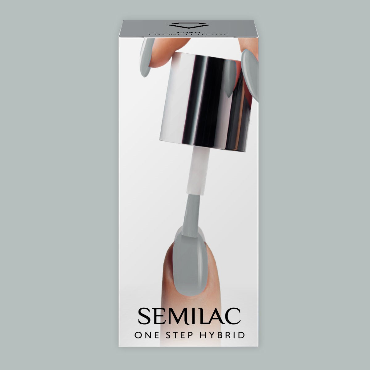 Semilac One Step Gel Polish Bottle 5ml 120 Light Grey - Semilac Shop