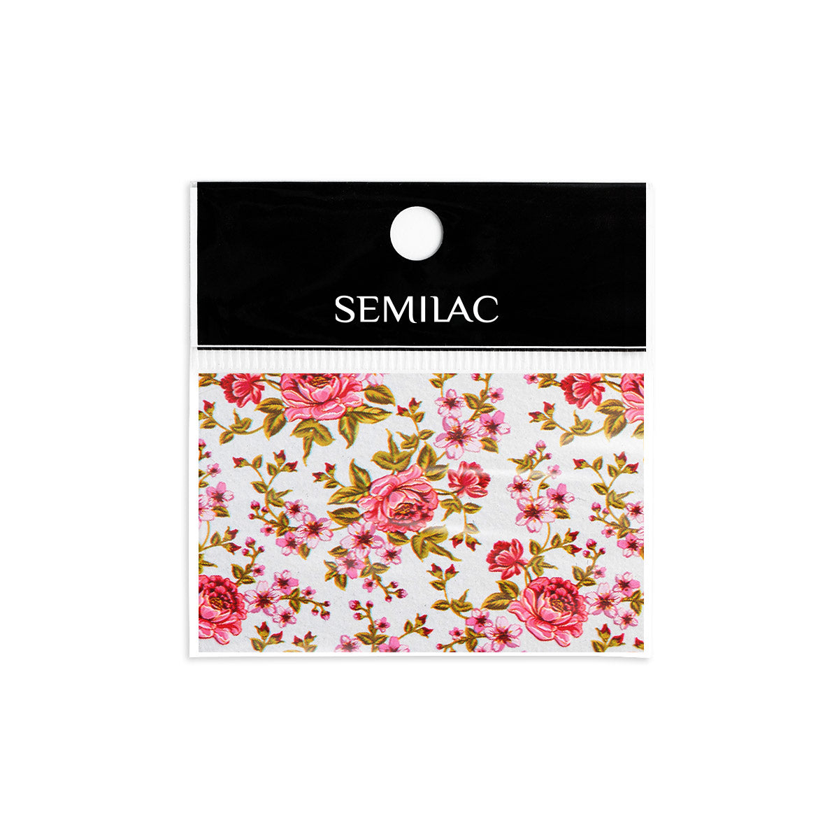 Semilac Nail Transfer Foil Blooming Flowers 34 - Semilac UK