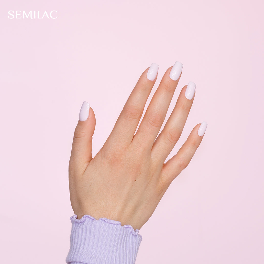 Semilac 384 Lavender Flowers UV Gel Polish 7ml - Semilac UK