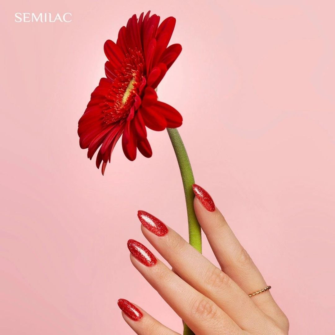 Semilac 392 Red Heartbreaker UV Gel Polish 7ml - Semilac UK