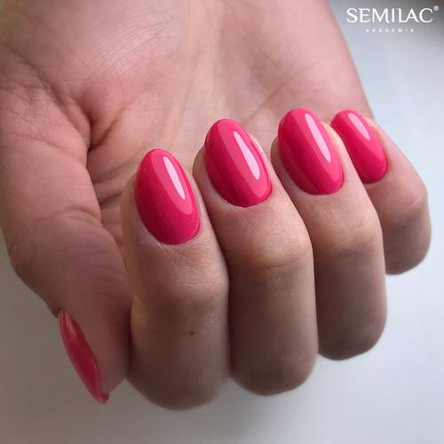 Semilac Base + Top + 510 Rich Doll UV Gel Polish Set - Semilac UK