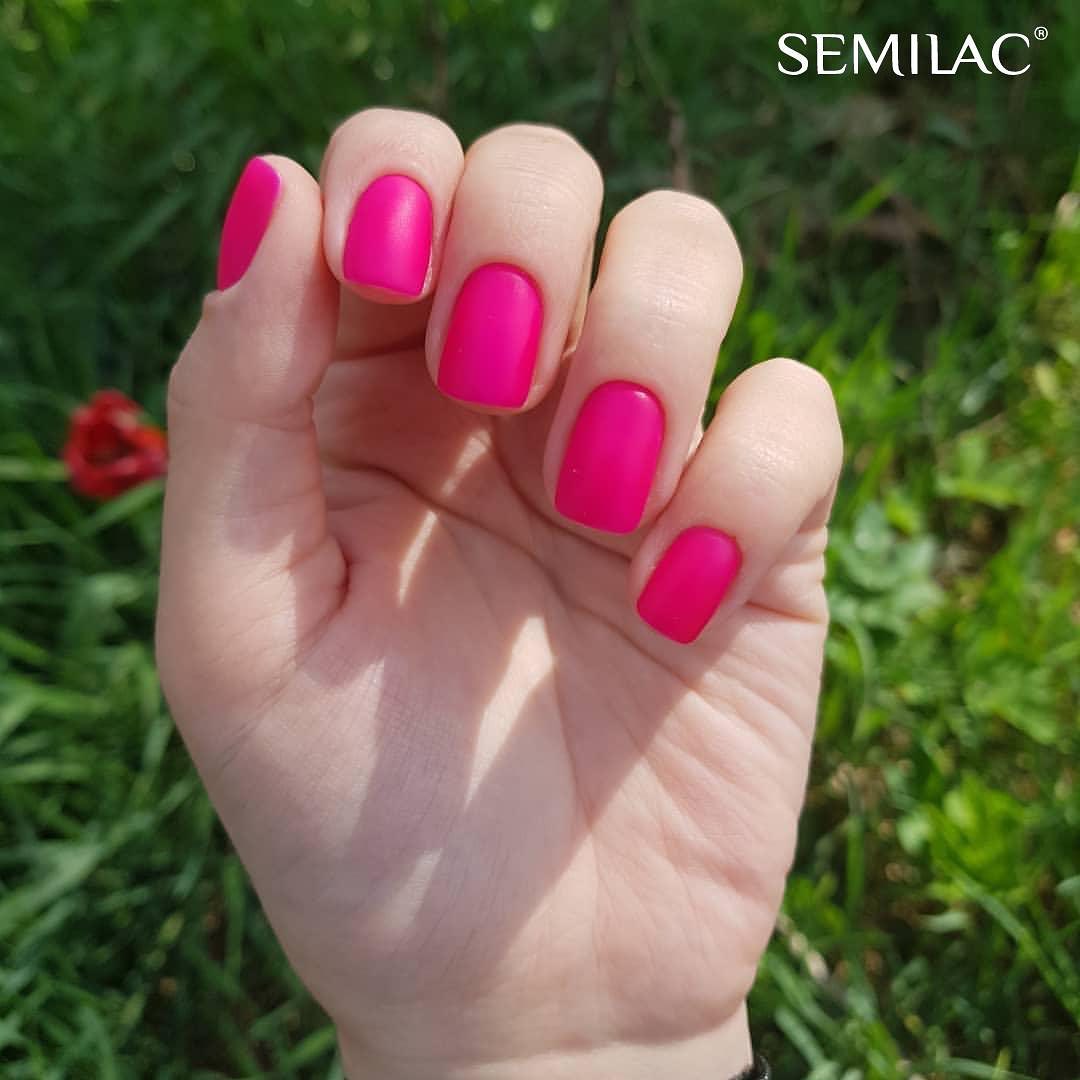 Semilac 517 Neon Pink UV Gel Polish 7ml - Semilac Shop