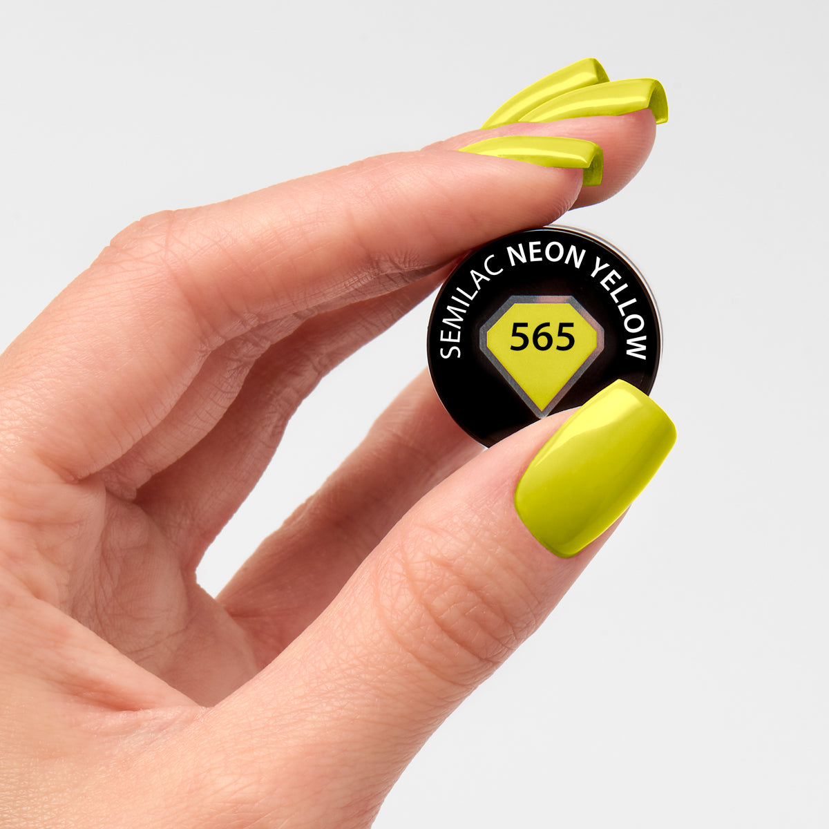 Semilac 565 Neon Yellow UV Gel Polish 7ml - Semilac UK