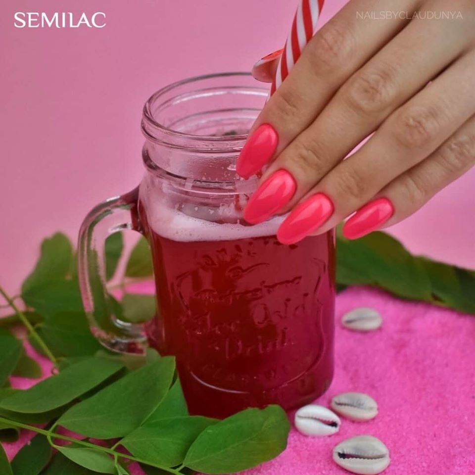 Semilac 568 Neon Ruby UV Gel 7ml - Semilac Shop