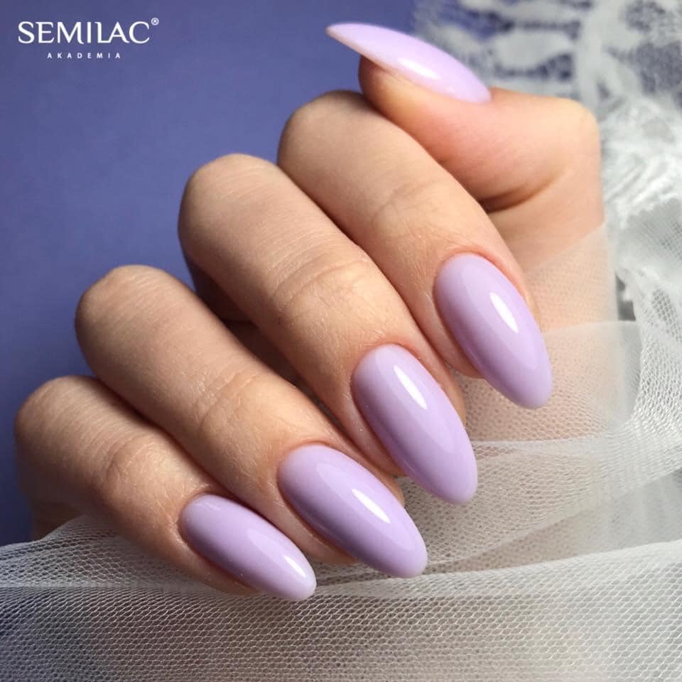 Semilac Extend Base 811 Pastel Lavender 5 in 1 UV Gel Polish 7 ml - Semilac Shop