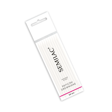 Semilac Wooden Sticks 10 Pcs. - Semilac UK