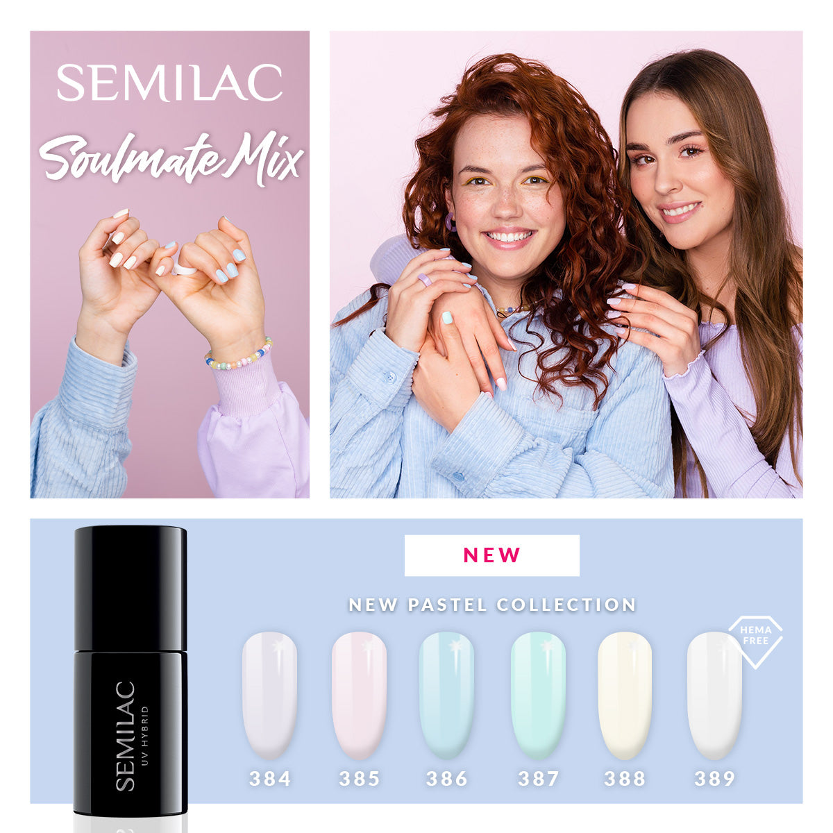 Semilac Soulmate Mix Collection - Semilac UK
