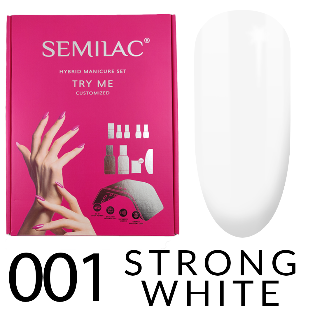 Semilac Starter Set Try Me with 36W Led Lamp - Semilac Shop
