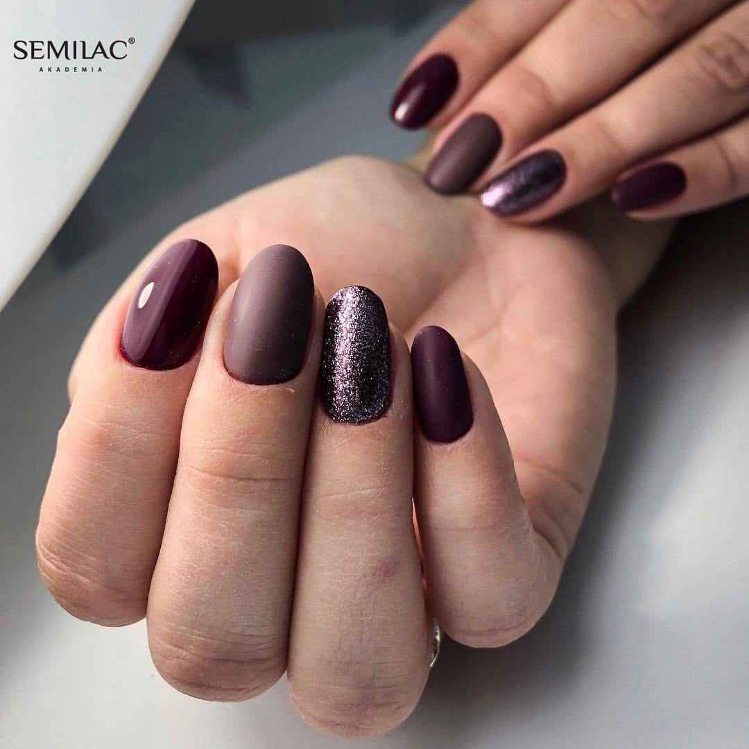 Semilac Base + Top + 030 Dark Chocolate UV Gel Polish Set - Semilac Shop