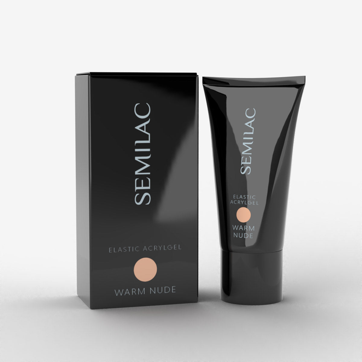 Semilac Elastic Acrylgel Warm Nude 30g - Semilac UK