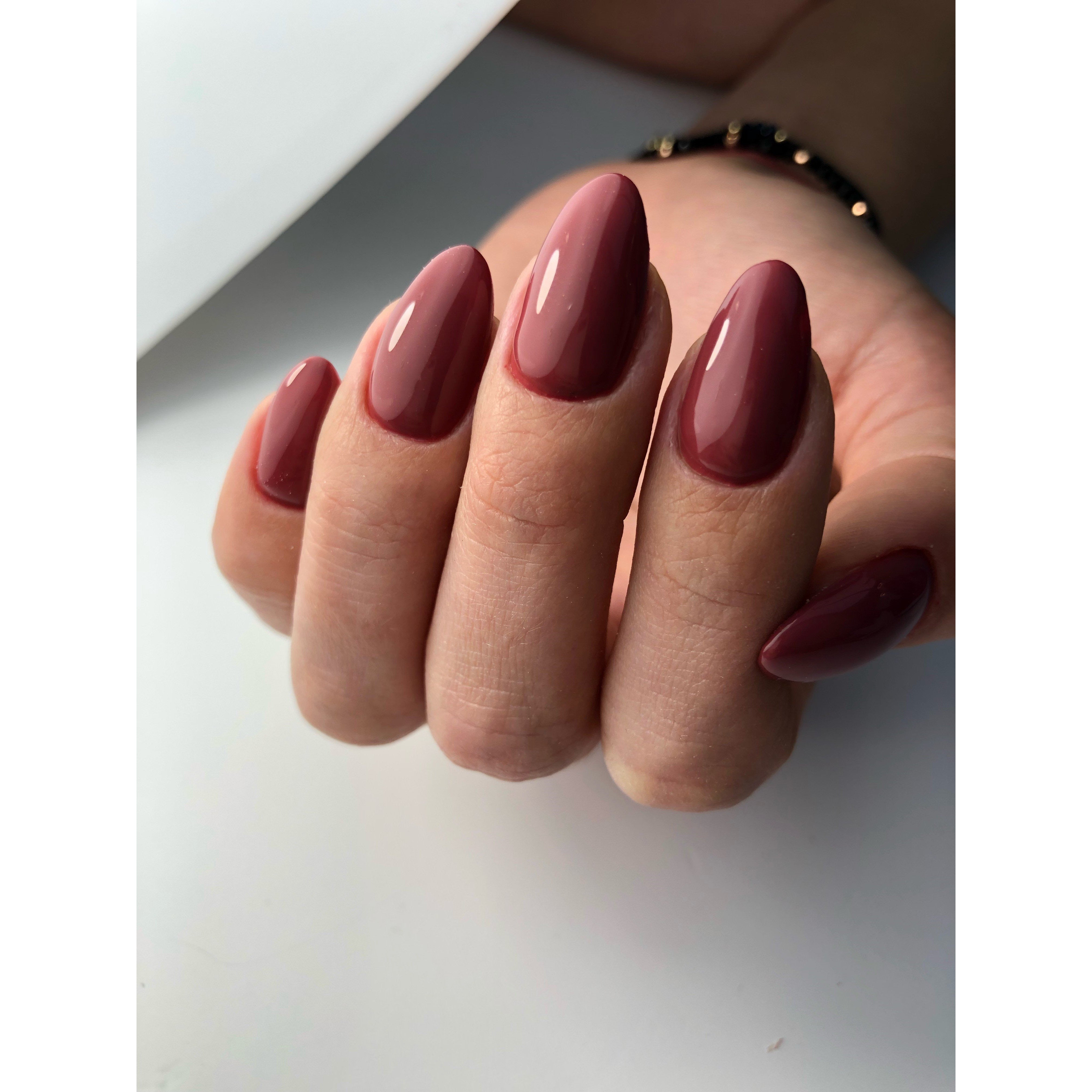 Semilac Base + Top + 005 Berry Nude UV Gel Polish Set - Semilac Shop