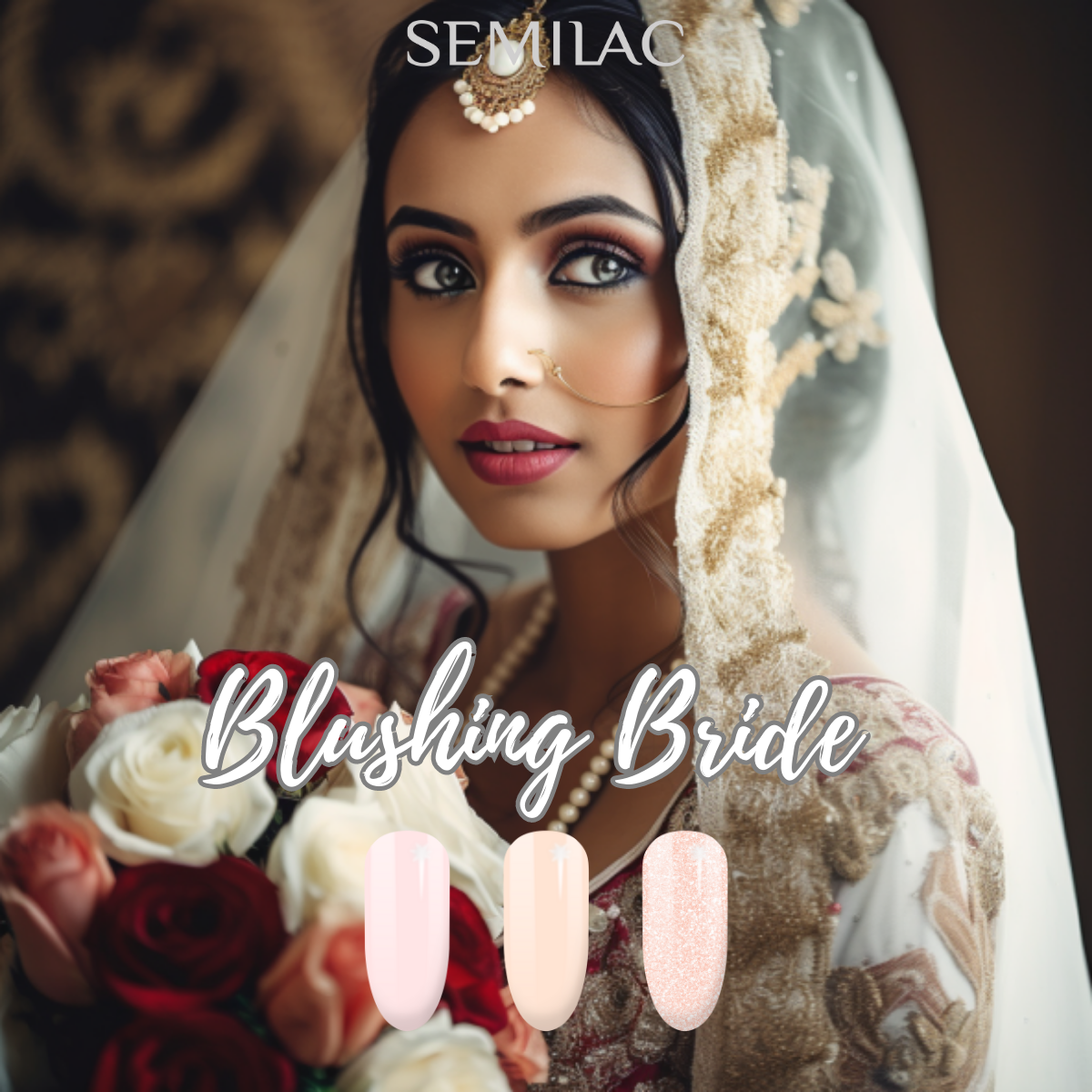 Semilac Blushing Bride Bundle - Semilac UK